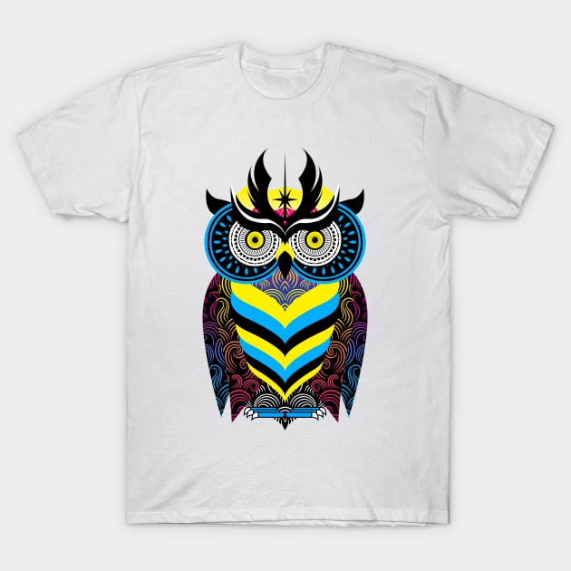 OwlArtII T-Shirt by clingcling